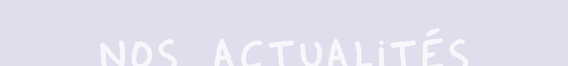 Bandeau actualités
