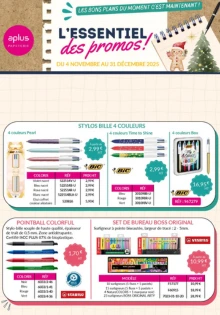 L'Essentiel des Promos Nov/Déc