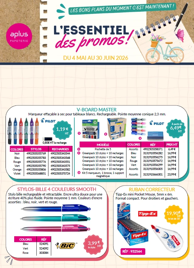 L'Essentiel des Promos Mai/Juin